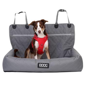 DOOG Car Seat - GREY - Large 100 x 40 cm